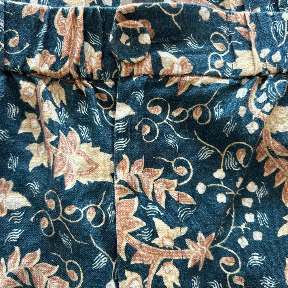 Wrap‎ London pants Size 14, 100% linen, Wide Leg